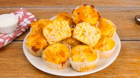MUFFIN PROSCIUTTO E FORMAGGIO: veloci e buonissimi!