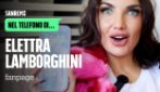 Elettra Lamborghini a Sanremo interrompe l’intervista per il selfie con gabbiano: "È importante"