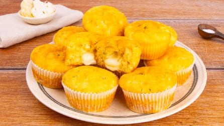 MUFFIN DI CAVOLFIORI: così gonfi e deliziosi!