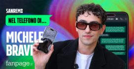 Nel telefono di Michele Bravi: “Sfondo del cellulare? Il mio cane MariaDeFilippi, tutto attaccato”