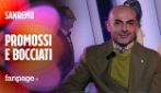 Le pagelle di Enzo Miccio sui look di Sanremo 2026: bocciati Fedez e Can Yaman, promossa Laura Pausini