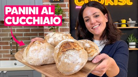 PANINI AL CUCCHIAIO facili, senza impasto e buoni come quelli del FORNAIO!
