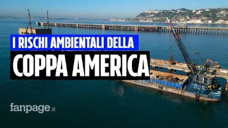 I rischi ambientali della Coppa America a Bagnoli: "Pericolo per la salute con il dragaggio dei fondali"