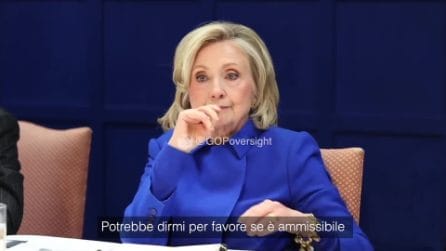 I video delle deposizioni di Bill e Hillary Clinton sugli Epstein files