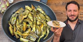 CARCIOFI TRIFOLATI IN PADELLA: il contorno facile e saporito