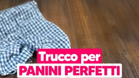 Il TRUCCO DEL PENTOLINO per ottenere pane e panini perfetti!