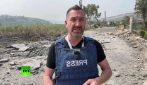 Il giornalista scampa al missile in Libano