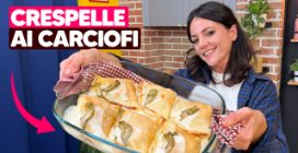 CRESPELLE AI CARCIOFI: la ricetta PERFETTA per la domenica!