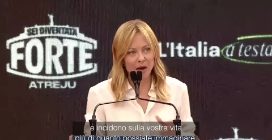Meloni ad Atreju 2025: "Con il Sì al referendum niente più casi Garlasco"