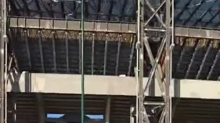 Lunghe code allo Stadio Maradona aperto per le Giornate Fai di Primavera