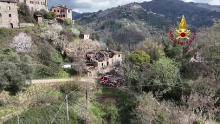 Esplode un’abitazione nel Pistoiese, morto un uomo sotto le macerie