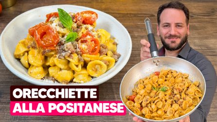 ORECCHIETTE ALLA POSITANESE: la ricetta super cremosa che ti porta in costiera!