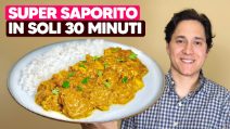 Pollo al curry morbido e saporito come quello del ristorante