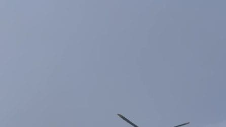 L'elisoccorso inviato dopo la valanga in Val Ridanna in Alto Adige