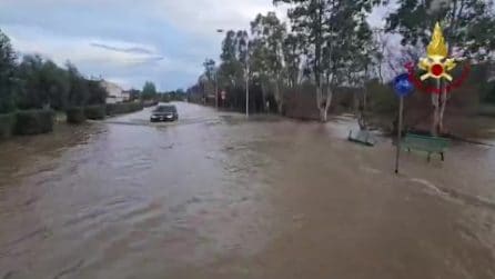 Maltempo nel Vibonese: allagamenti, strade chiuse e smottamenti per le forti piogge