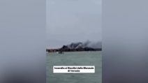 Incendio alla Biennale di Venezia, coinvolto il Padiglione Serbia
