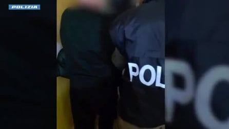 L'operazione per l'arresto di Maurizio Motta, esponente del clan Mazzei