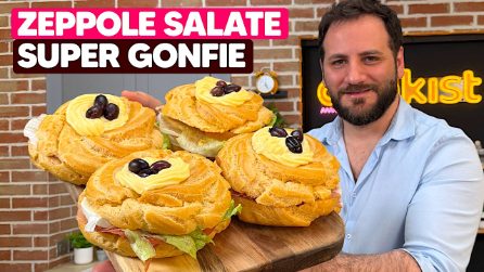 ZEPPOLE DI SAN GIUSEPPE SALATE: una versione super SFIZIOSA da PROVARE SUBITO