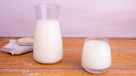 LATTE DI RISO FATTO IN CASA: senza zucchero e con soli 2 ingredienti!