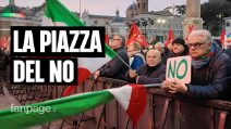Referendum, sinistra e associazioni in piazza per il No: "Da Meloni bugie, difendiamo Costituzione"