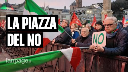 Referendum, sinistra e associazioni in piazza per il No: "Da Meloni bugie, difendiamo Costituzione"