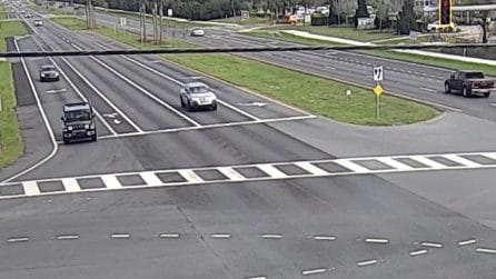 Guida in retromarcia in Florida