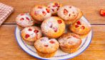 STRAWBERRY MUFFINS: super soft and fragrant!