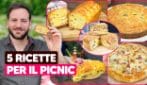 5 ricette FACILI e VELOCI per il tuo PICNIC di PASQUETTA!