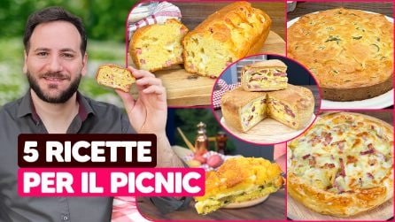 5 ricette FACILI e VELOCI per il tuo PICNIC di PASQUETTA!
