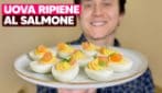 Uova ripiene al salmone: l'antipasto perfetto per pasqua