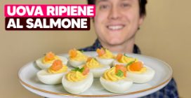 Uova ripiene al salmone: l'antipasto perfetto per pasqua