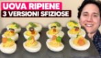 UOVA RIPIENE 3 versioni veloci e sfiziose da portare a Pasquetta