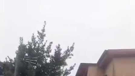 Imbiancata la Ciociaria, neve sui Castelli Romani: lo spettacolo primaverile inaspettato