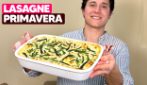 Lasagne primavera: perfette per pasqua!