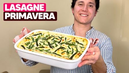 Lasagne primavera: perfette per pasqua!