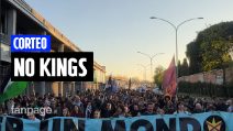 Migliaia a Roma per il corteo No Kings: "Non vogliamo un futuro di guerra e devastazione"