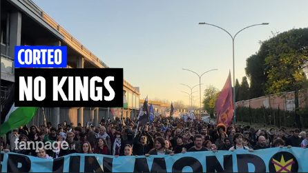 Migliaia a Roma per il corteo No Kings: "Non vogliamo un futuro di guerra e devastazione"