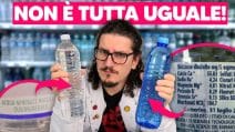 Qual è l’ACQUA MIGLIORE da bere? Come leggere l’etichetta e a cosa fare attenzione