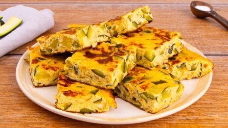 ZUCCHINI AND ONION FRITTATA: a flavorful and easy-to-make version!