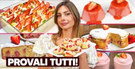 6 dolci facili e veloci con le FRAGOLE