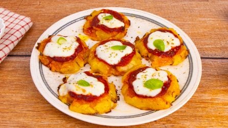 POTATO PIZZAS: You'll make a great impression at the table with this quick and delicious recipe!