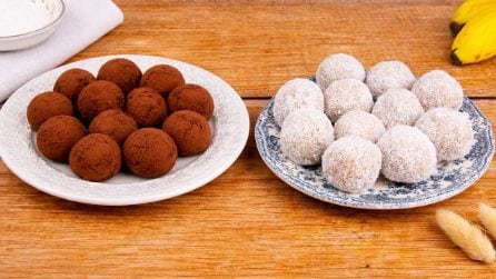 TARTUFINI ALLA BANANA: classici e al cacao sono irresistibili!