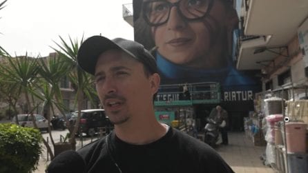 Il murale di Jorit per Francesca Albanese a Barra: "Un esempio per i giovani"