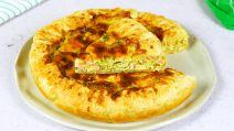 TORTA SALATA SALMONE E ZUCCHINE: un rustico saporito ideale come antipasto o piatto unico!