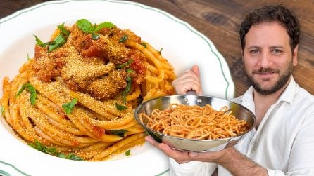 Pasta alla Paolina: ricetta siciliana facile e veloce con acciughe e pangrattato