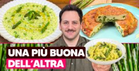 3 RICETTE FACILI E VELOCI CON GLI APSARAGI!