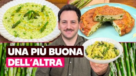 3 RICETTE FACILI E VELOCI CON GLI APSARAGI!