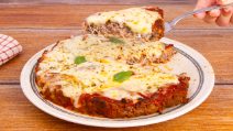 MINCED MEAT PIZZA: a tasty second course!