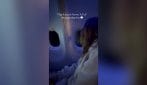 Paura per Chiara Ferragni in aereo, le turbolenze e la forte tempesta: "Mai visto nulla di simile"