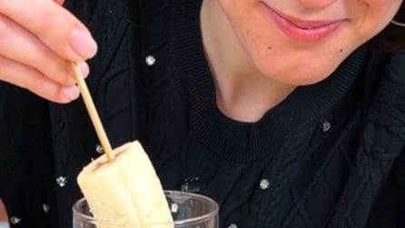 BANANE ricoperte DI CIOCCOLATO: il dolcetto FRESCO e FACILISSIMO da provare subito!